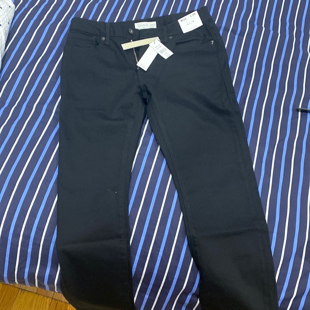 Topman black pants